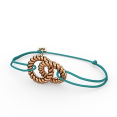 Mira Burgu Bileklik - 8 ayar rose altın bileklik #19kytt6