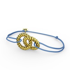 925 ayar altın kaplama gümüş bileklik