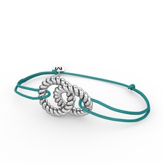 8 ayar beyaz altın bileklik