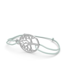 18 ayar beyaz altın bileklik