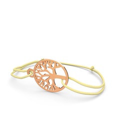 925 ayar rose altın kaplama gümüş bileklik