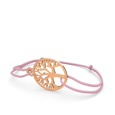 925 ayar rose altın kaplama gümüş bileklik
