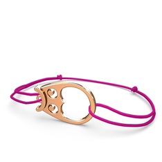 Baykuş Bileklik - 8 ayar rose altın bileklik #1skbfln