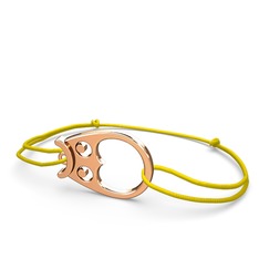 Baykuş Bileklik - 8 ayar rose altın bileklik #2btqjp