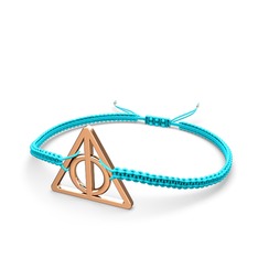 Gize Üçgen Bileklik - 18 ayar rose altın bileklik #1xsvr1v