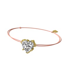 Swarovski 8 ayar altın bileklik