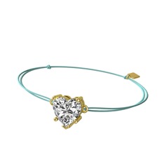 Ena Kalp Bileklik - Swarovski 925 ayar altın kaplama gümüş bileklik #gpgaul