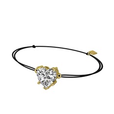 Swarovski 925 ayar altın kaplama gümüş bileklik