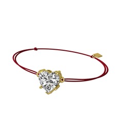 Ena Kalp Bileklik - Swarovski 8 ayar altın bileklik #pfflf3