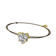 Swarovski 14 ayar altın bileklik