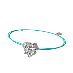 Ena Kalp Bileklik - Swarovski 18 ayar beyaz altın bileklik #uaicvx