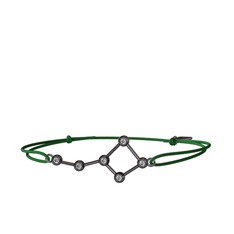 Ursa Major Bileklik - Swarovski 925 ayar siyah rodyum kaplama gümüş bileklik #126g3oj