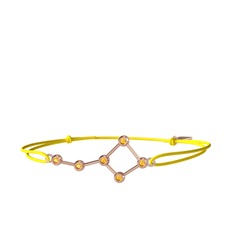 Ursa Major Bileklik - Sitrin 14 ayar rose altın bileklik #12nvxlp