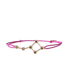 Ursa Major Bileklik - Peridot 8 ayar rose altın bileklik #153hlek