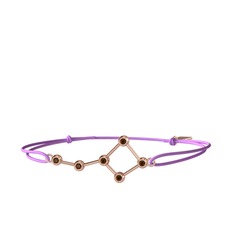 Ursa Major Bileklik - Dumanlı kuvars 14 ayar rose altın bileklik #16dudtq