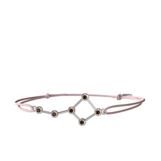 Ursa Major Bileklik - Dumanlı kuvars 18 ayar beyaz altın bileklik #17z2kxg