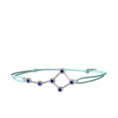 Ursa Major Bileklik - Lab safir 925 ayar gümüş bileklik #18g9t4k