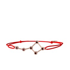 Ursa Major Bileklik - Kök yakut 18 ayar rose altın bileklik #1aho1bu