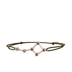 Ursa Major Bileklik - Peridot 18 ayar rose altın bileklik #1cf0oqe
