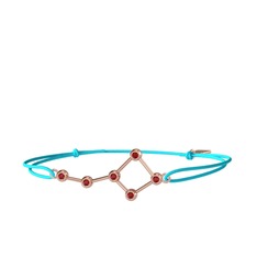 Garnet 18 ayar rose altın bileklik