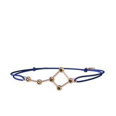 Ursa Major Bileklik - Peridot 8 ayar rose altın bileklik #1eqz8tq