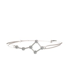 Ursa Major Bileklik - Swarovski 14 ayar beyaz altın bileklik #1je8qek