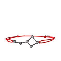 Ursa Major Bileklik - Swarovski 925 ayar siyah rodyum kaplama gümüş bileklik #1l1rhoe