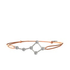 Ursa Major Bileklik - Swarovski 14 ayar beyaz altın bileklik #1vddq93
