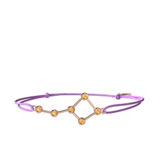 Ursa Major Bileklik - Sitrin 18 ayar rose altın bileklik #1x9ebrs