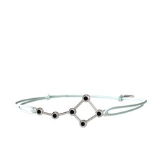 Ursa Major Bileklik - Siyah zirkon 925 ayar gümüş bileklik #33z3jm