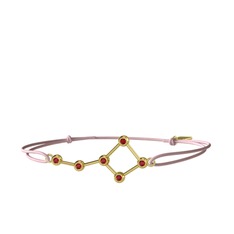 Ursa Major Bileklik - Garnet 8 ayar altın bileklik #4s6q3y