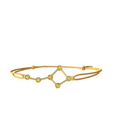 Ursa Major Bileklik - Sitrin 18 ayar altın bileklik #4urxo4