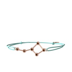 Ursa Major Bileklik - Dumanlı kuvars 8 ayar rose altın bileklik #8dvv4g