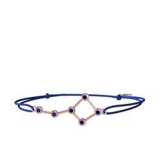 Ursa Major Bileklik - Lab safir 14 ayar rose altın bileklik #b2twwy