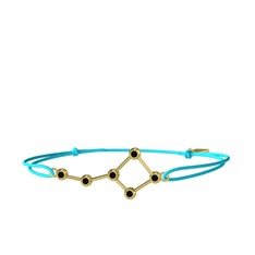 Ursa Major Bileklik - Siyah zirkon 14 ayar altın bileklik #gfl8xs