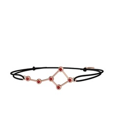 Ursa Major Bileklik - Garnet 8 ayar rose altın bileklik #hstene