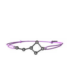 Ursa Major Bileklik - Swarovski 925 ayar siyah rodyum kaplama gümüş bileklik #jy8swt