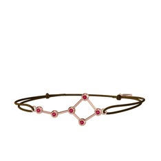 Ursa Major Bileklik - Rodolit garnet 8 ayar rose altın bileklik #orvnhx