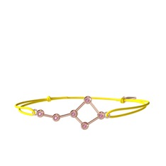 Ursa Major Bileklik - Pembe kuvars 14 ayar rose altın bileklik #p4cvv6
