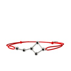 Ursa Major Bileklik - Siyah zirkon 925 ayar gümüş bileklik #tn3kpw