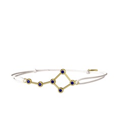 Ursa Major Bileklik - Lab safir 14 ayar altın bileklik #ul5850