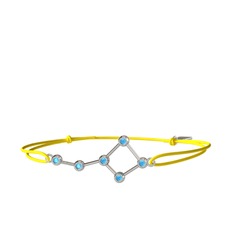 Ursa Major Bileklik - Akuamarin 925 ayar gümüş bileklik #x7mr7t