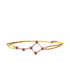 Ursa Major Bileklik - Garnet 14 ayar rose altın bileklik #xbuhka