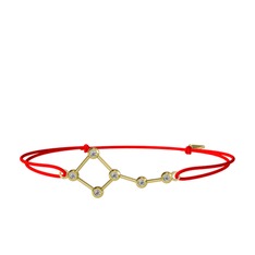 Ursa Minor Bileklik - Swarovski 925 ayar altın kaplama gümüş bileklik #12sg8i5