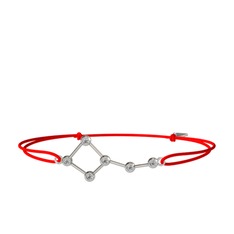 Ursa Minor Bileklik - Swarovski 8 ayar beyaz altın bileklik #130oahg