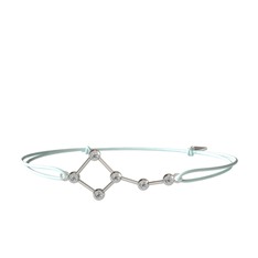 Ursa Minor Bileklik - Swarovski 14 ayar beyaz altın bileklik #151pzun