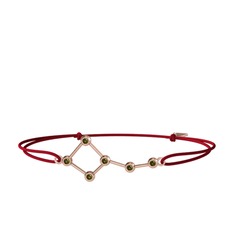 Ursa Minor Bileklik - Peridot 8 ayar rose altın bileklik #19li38v