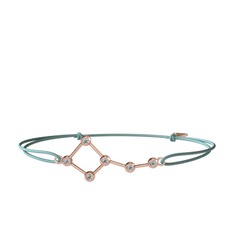 Swarovski 925 ayar rose altın kaplama gümüş bileklik