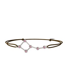 Ursa Minor Bileklik - Pembe kuvars 925 ayar gümüş bileklik #1jimu4t