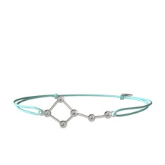 Ursa Minor Bileklik - Swarovski 18 ayar beyaz altın bileklik #1ju3bf1